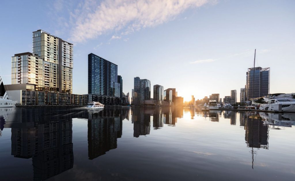 Collins Wharf Regatta at Docklands. 